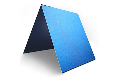 Синяя алюминиевая пластина для прицепа